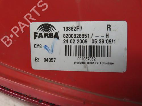 Used Right taillight Right taillight RENAULT CLIO III (BR0/1, CR0/1) 1.5 dCi (C/BR0G, C/BR1G) (68 hp) 16277513 16277513