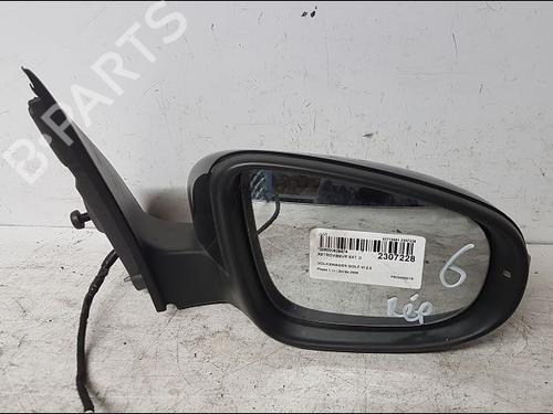 Used Right mirror VW GOLF VI (5K1) 2.0 TDI (110 hp) 15199915