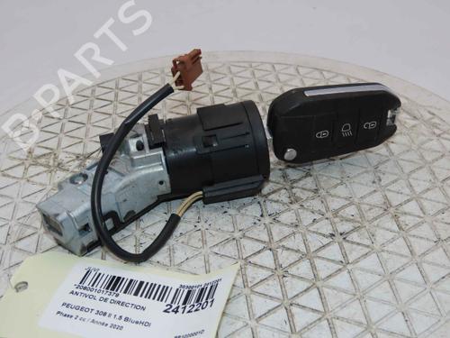 Used Ignition barrel Ignition barrel PEUGEOT 308 II (LB_, LP_, LW_, LH_, L3_) 1.5 BlueHDI 100 (102 hp) 37051046 37051046