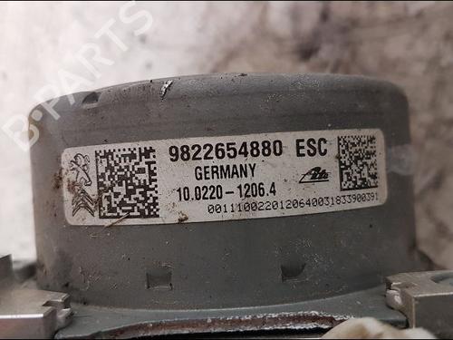Used ABS pump PEUGEOT 208 I (CA_, CC_) 1.5 BlueHDI 100 (102 hp) 14952819