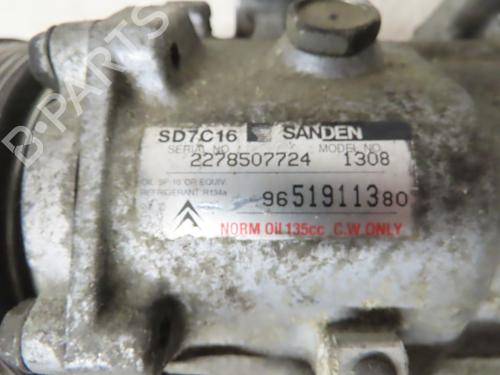 Used AC compressor CITROËN C4 Grand Picasso I (UA_) 2.0 HDi 138 (136 hp) 16930895