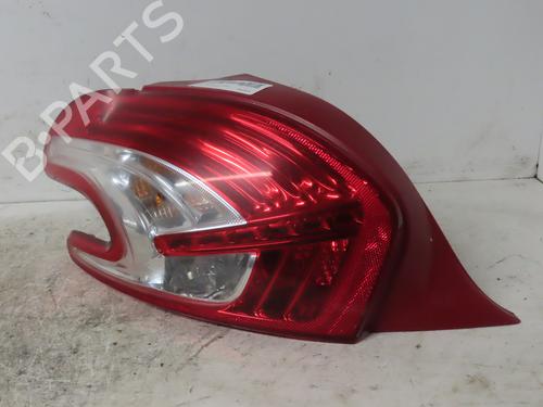 Used Left taillight PEUGEOT 208 I (CA_, CC_) 1.4 HDi (68 hp) 16242813