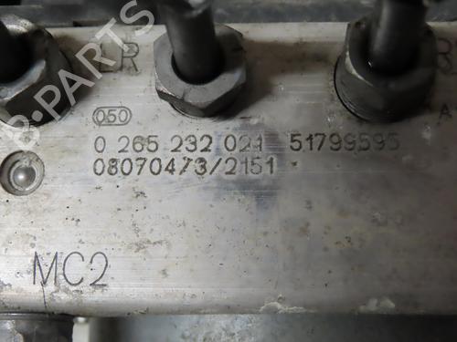 Used ABS pump FIAT PANDA (169_) 1.2 (169.AXB11, 169.AXB1A) (60 hp) 16478807