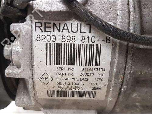 AC compressor RENAULT LAGUNA III (BT0/1) 1.5 dCi (BT00, BT0A, BT0T, BT1J) | BP14952521M34 