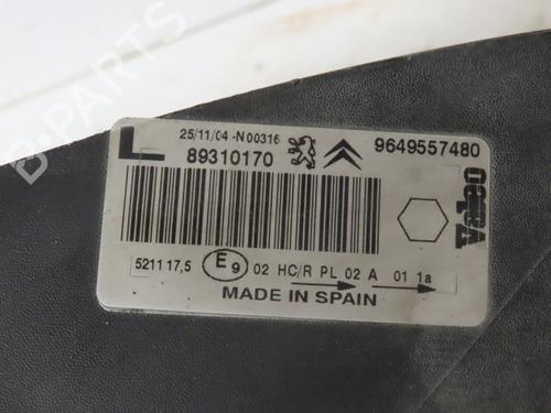 Left headlight CITROËN XSARA PICASSO (N68) 2.0 HDi | BP15723044C28 