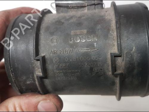Used Mass air flow sensor PEUGEOT BIPPER (AA_) 1.3 HDi 75 (75 hp) 13242966