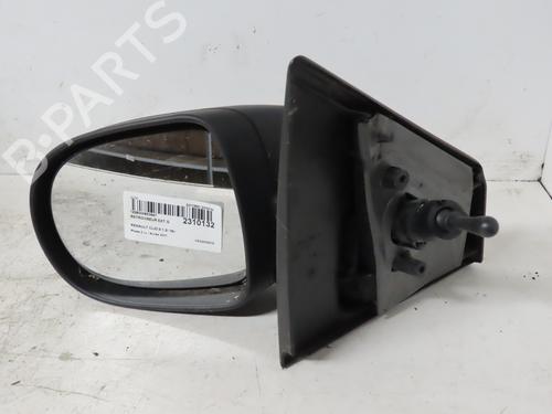 Used Left mirror RENAULT CLIO III (BR0/1, CR0/1) 1.2 16V (BR02, BR0J, BR11, CR02, CR0J, CR11) (75 hp) 16203150