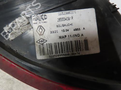 Left taillight RENAULT CLIO IV (BH_) 1.5 dCi 90 | BP16671167C34 