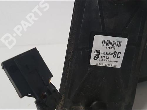 Right mirror OPEL ZAFIRA / ZAFIRA FAMILY B (A05) 1.9 CDTI (M75) | BP10948505C27 
