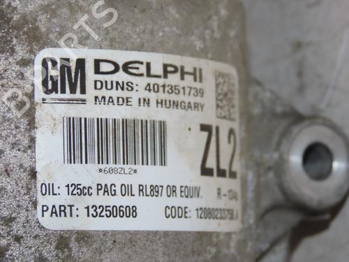 AC compressor OPEL MERIVA B MPV (S10) 1.4 (75) | BP33133290M34 - Image 3