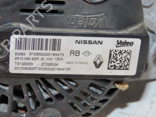 Alternator DACIA SANDERO II 1.0 LPG (B8ML) | BP37059082M7 - Image 4