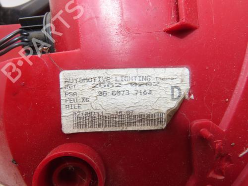 Højre baglygte CITROËN C6 (TD_) 3.0 HDi (241 hp) 26196987