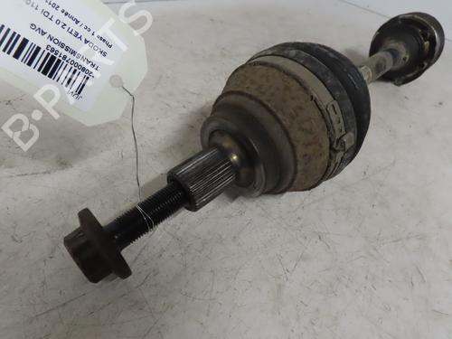 Used Left front driveshaft SKODA YETI (5L) 2.0 TDI (110 hp) 17135690