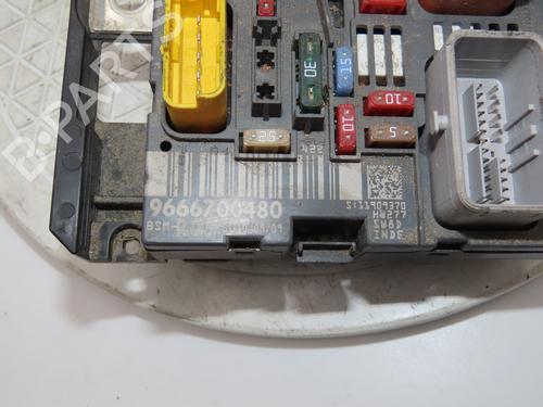 Fuse box CITROËN BERLINGO MULTISPACE (B9) 1.6 HDi 90 | BP26195505E1 