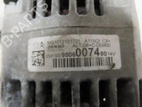Used Alternator PEUGEOT 2008 I (CU_) 1.2 THP 110 / PureTech 110 (110 hp) 17994661