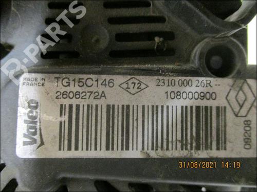 Alternator RENAULT MEGANE III Hatchback (BZ0/1_, B3_) 1.5 dCi | BP10940608M7 