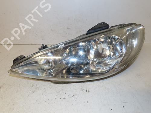 Used Left headlight PEUGEOT 206 SW (2E/K) 2.0 HDi (90 hp) 29153894