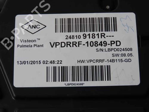 Instrument cluster RENAULT CAPTUR I (J5_, H5_) 0.9 TCe 90 | BP37057037C47 - Image 5