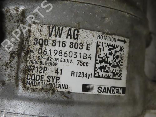 Used AC compressor VW POLO VI (AW1, BZ1, AE1) 1.0 TSI (110 hp) 15643489