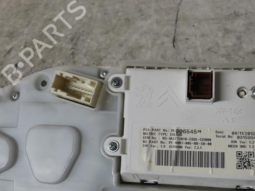 Instrument cluster PEUGEOT 208 I (CA_, CC_) 1.4 HDi | BP16242756C47 