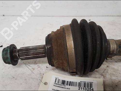 Right front driveshaft VW POLO (6N2) 1.4 | BP11496738M39 