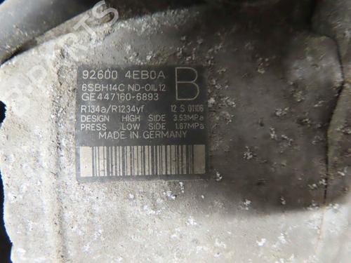 AC compressor RENAULT KADJAR (HA_, HL_) 1.2 TCe 130 (HLMR) | BP37048335M34 - Image 6