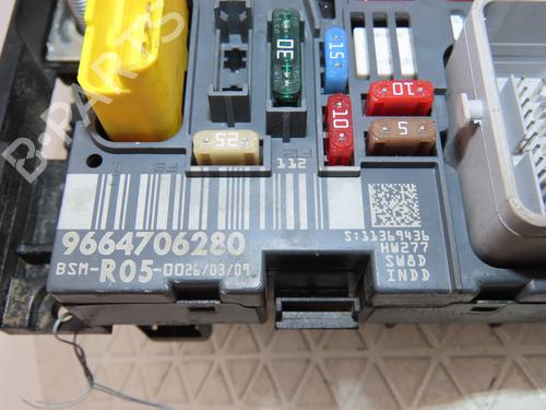 Boîte à Fusibles CITROËN BERLINGO Box Body/MPV (B9) 1.6 HDi 90 16V (90 hp) 24323297