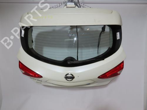 Used Tailgate NISSAN PULSAR Hatchback (C13) 1.5 dCi (110 hp) 22751392