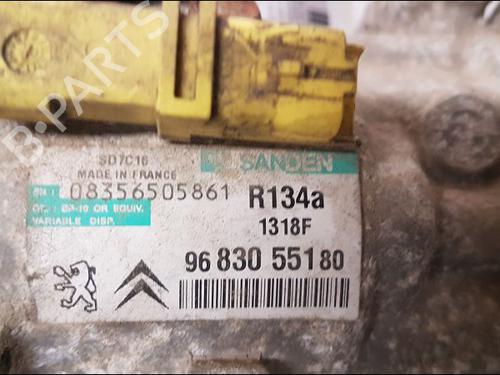 Used AC compressor PEUGEOT 407 Coupe (6C_) 2.0 HDi (136 hp) 23169671