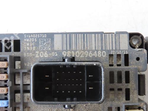 Used Fuse box Fuse box PEUGEOT 508 SW I (8E_) 1.6 BlueHDi 120 (120 hp) 33893403 33893403