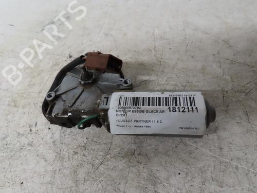 Used Front wiper motor PEUGEOT PARTNER Box Body/MPV (5_, G_) 1.9 D (69 hp) 16671176