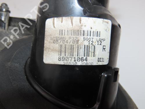 Right tailgate light NISSAN QASHQAI / QASHQAI +2 I (J10, NJ10, JJ10E) 1.5 dCi | BP19529111C80 