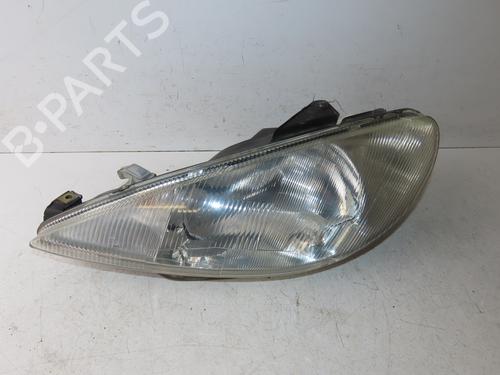 Used Left headlight Left headlight PEUGEOT 206 Hatchback (2A/C) 1.4 i (75 hp) 33135229 33135229