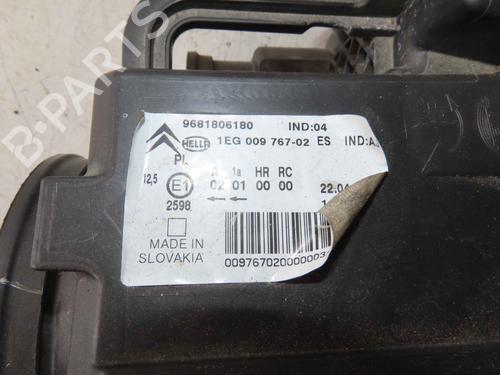 Right headlight CITROËN C3 Picasso (SH_) 1.6 HDi | BP37059672C29 - Image 4