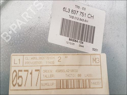 Front left window mechanism SEAT IBIZA III (6L1) 1.9 TDI | BP16203121C22 