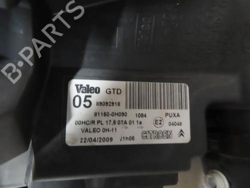 Used Left headlight CITROËN C1 (PM_, PN_) 1.0 (68 hp) 28711452