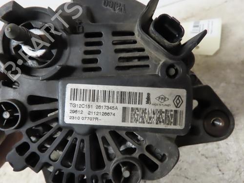 Alternator DACIA DUSTER (HS_) 1.5 dCi (HSMC) | BP17135660M7