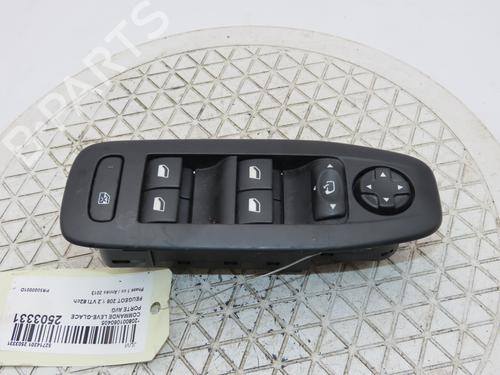 Left front window switch PEUGEOT 208 I (CA_, CC_) 1.2 VTI 82 | BP29153649I27 