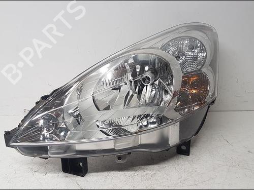 Left headlight PEUGEOT PARTNER Tepee 1.6 HDi 16V (90 hp) 13031093