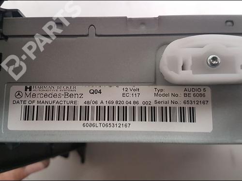 Radio MERCEDES-BENZ B-CLASS Sports Tourer (W245) B 180 CDI (245.207) | BP10946001E6 