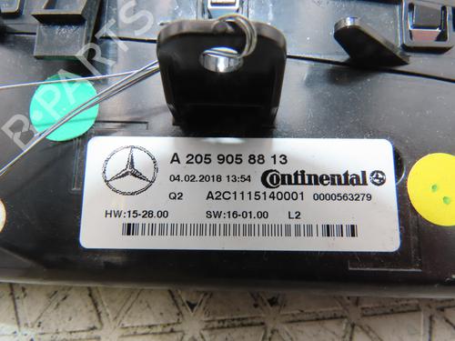 Climate control MERCEDES-BENZ GLC Coupe (C253) 350 d 4-matic (253.325) | BP26196217I5