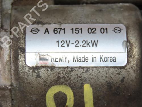 Startmotor SSANGYONG KORANDO (CK) 2.0 e-XDi (150 hp) 30332974