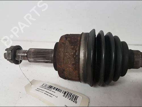 Used Left front driveshaft RENAULT MEGANE IV Hatchback (B9A/M/N_) 1.5 dCi 90 (B9A1) (90 hp) 12122928