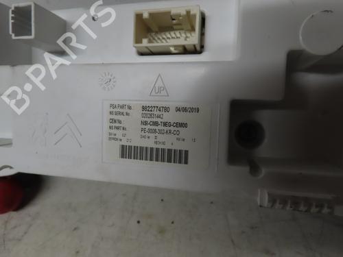 Instrument cluster PEUGEOT 308 II (LB_, LP_, LW_, LH_, L3_) 1.5 BlueHDI 100 | BP16667474C47 