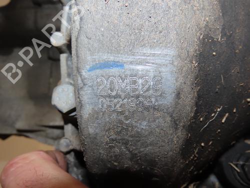 Gearbox PEUGEOT EXPERT Tepee (VF3X_) 2.0 HDi 165 | BP17241680M3 