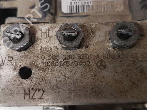 ABS pump MERCEDES-BENZ A-CLASS (W169) A 150 (169.031, 169.331) | BP12538409M43 