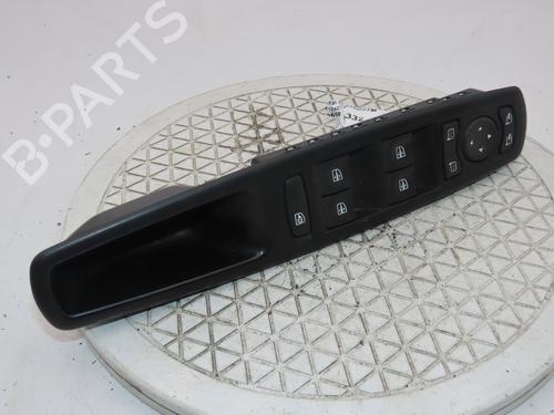 Used Left front window switch RENAULT SCÉNIC III (JZ0/1_) 1.5 dCi (110 hp) 29153643