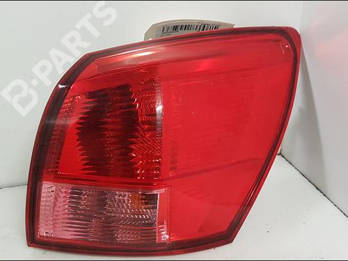 Used Right taillight NISSAN QASHQAI / QASHQAI +2 I (J10, NJ10, JJ10E) 1.5 dCi (106 hp) 10953343