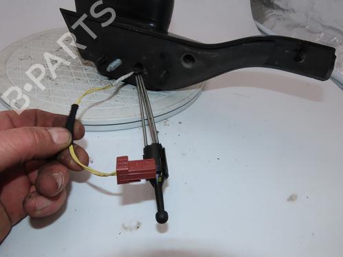 Used Left mirror PEUGEOT 208 I (CA_, CC_) 1.6 HDi / BlueHDi 75 (75 hp) 24575886