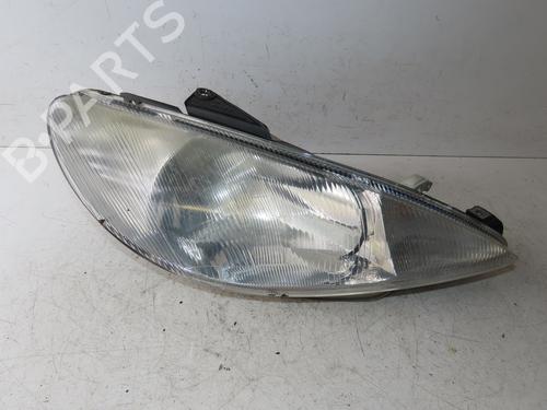 Used Right headlight Right headlight PEUGEOT 206 Hatchback (2A/C) 1.4 i (75 hp) 33278233 33278233